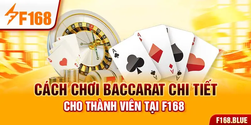 Cách chơi Baccarat chi tiết cho thành viên tại F168