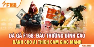 Đá Gà F168: Đấu Trường Đỉnh Cao Dành Cho Ai Thích Cảm Giác Mạnh