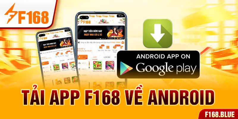 Tải app F168 về Android